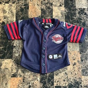 Minnesota Twins Baby Boys Joe Mauer Jersey Size 12 Months